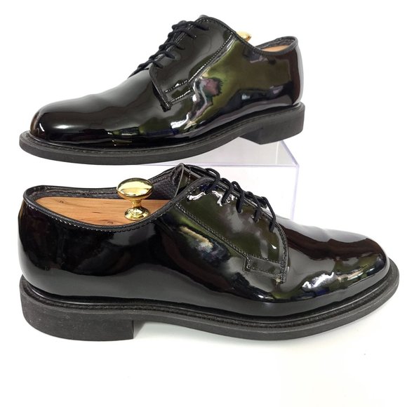 Bates Shoes Bates High Gloss Professional Dress Oxford Shoe Vibram